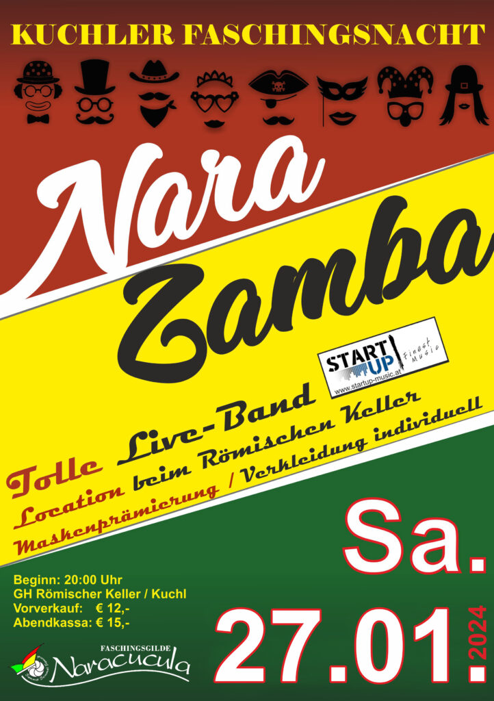 Plakat Narazamba 2024